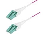 Startech.Com Cavo In Fibra Ottica Multimodale Da 50M Lc A Lc (Upc) OM4 Viola Erica, 50/125 µM, 40G/100G, Lommf/Vcsel, Cavo In Fibra Uniboot, Ofnr Riser
