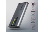 Axagon EEM2-SD2 Ssd Enclosure USB3.2 Gen2 M.2 Nvme/Sa