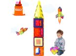 Giocattoli Magnetici Per Bambini Blocchi Di Costruzione Magnetici Costruzioni Magnetiche 55 Pezzi