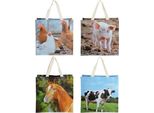 Borsa Della Spesa Esschert Design Animali Della Fattoria