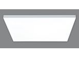 NÄVe Led Panel "Carente", Weiß, 1, H: 4,5Cm, 1 Stk., Leuchten, Cct, Nachlichtfunktion, Dimmbar, Incl. Fernbedienung, Farbe: Weiß/Klar