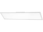 Briloner Leuchten Led Panel "7193016 Simple", Grau (Antik, Grau), Leuchten, Deckenlampe, 119,5X29,5X6Cm, Weiß, 38W, Wohnzimmer, Schlafzimmer