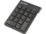Manhattan 178846 Tastierino Numerico Laptop/Pc Rf Wireless Nero
