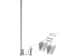 Succebuy Attuatore Lineare 12 V, Motore Impermeabile IP65 Da 1016 Mm, Attuatore Lineare 3000 N, Attuatori Lineari 5 Mm/S Con Staffe Per Inseguitori Solari, Macchine E Apriporta