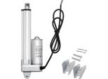 Succebuy Attuatore Lineare 12 V, Motore Impermeabile IP65 Da 101,6 Mm, Attuatore Lineare 3000 N, Tecnologia Lineare 5 Mm/S Con Staffe Per Inseguitori Solari, Macchine E Apriporta