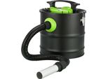 Qlima ASZ2010 Aspiracenere 12 L Nero, Verde, Argento
