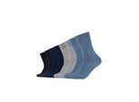 Socken S.OLIVER Socken 8er Pack, Damen, Gr. 39/42, grau (stone mix), 70% Baumwolle, 27% Polyester, 2% Elasthan, 1% Polyamid, meliert, Socken Socken