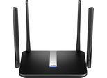 Cudy X6 Wireless Router Gigabit Ethernet Dual-Band (2.4 Ghz / 5 Ghz) Black