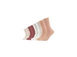 Socken S.OLIVER Socken 8er Pack, Damen, Gr. 39/42, pink (pink sand), 70% Baumwolle, 27% Polyester, 2% Elasthan, 1% Polyamid, uni, Socken Socken