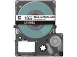 Epson C53S672063 Epson SchriftbäNder Lk LK-5WBJ C53S672063, 18 Mm Schwarz Auf Weiß