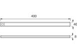 StrüHm 04135 Luce Lineare Sottopensile Led "Seweryn"" Con Rilevatore Di Movimento, 2,3W, Bianco Neutro, Dimmerabile"