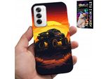 Custodia Per Oppo Reno12 5G - Monstertruck, Camion, Disegni + Foil