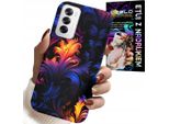 Custodia Per Oppo Reno12 Pro 5G - Motivi Astratti Colorati + Foil