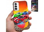 Custodia Per Oppo Reno12 Pro 5G - Per Bambini, Auto Da Corsa + Foglio Di Alluminio