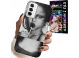 Custodia Per Oppo Reno12 5G - Monna Lisa Con Lollipop Custodia Con Motivi Alla Moda