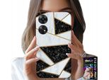 Custodia Per Oppo Reno8 T 4G - Custodia Con Design Elegante E Alla Moda + Vetro