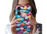 Custodia Per Oppo Reno11 F 5G - Cuori Colorati Personalizzabili