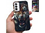 Custodia Per Oppo Reno12 5G - Zaino Con Motivi Animali Safari Leone E Tigre