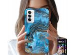 Custodia Per Oppo Reno12 5G - Custodia Con Motivi Marmorizzati + Lamina