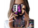 Custodia Per Oppo Reno12 5G - Anti Social Butterfly Pink Butterfly + Foil