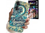 Custodia Per Oppo Reno11 F 5G - Segno Zodiacale, Acquario, Astronomia Plecki