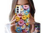 Custodia Per Oppo Reno12 5G - Custodia Con Fiori Colorati E Margherite