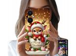 Custodia Per Oppo Reno7 Lite 5G - Design Natalizio Con Dolce Renna
