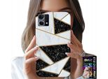Custodia Per Oppo Reno7 4G - Design Elegante E Alla Moda + Vetro