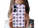 Custodia Per Oppo Reno8 T 4G - Cuori Alla Moda Cocard + Vetro