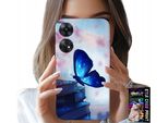 Custodia Per Oppo Reno8 T 4G - Farfalla Blu, Farfalla, Modelli Da Donna