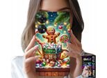 Custodia Per Oppo Reno8 T 4G - Disegni Natalizi Di Pan Di Zenzero + Vetro