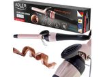 Adler | Curling Iron | Ad 2116 | Ceramic Heating System | Barrel Diameter 19 Mm | Temperature (Max) 200 °C | 36 W | Black/Pink