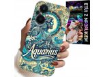 Custodia Per Oppo Reno7 Lite 5G - Segno Zodiacale, Acquario, Astronomia Plecki