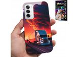 Custodia Per Oppo Reno12 Pro 5G - Custodia Per Camion Tir + Pellicola Idrogel