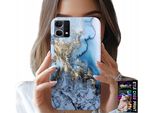 Custodia Per Oppo Reno7 4G - Modelli Da Donna In Marmo + Vetro
