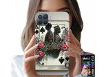 Custodia Per Oppo Reno 4 Lite - Card King Card Poker + Vetro