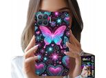 Custodia Per Oppo Reno 4 Lite - Custodia Con Motivi Alla Moda A Forma Di Cuore Di Farfalla Colorata