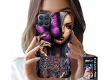 Custodia Per Oppo Reno 4 Lite - Anti Social Butterfly Pink Butterfly + Vetro
