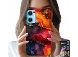 Custodia Per Oppo Reno7 5G - Motivi Di Pietra, Custodia + Vetro