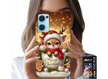 Custodia Per Oppo Reno7 5G - Dolce Renna Natalizia