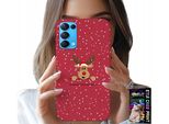 Custodia Per Oppo Reno5 4G 5G - Renna Di Babbo Natale + Vetro