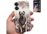 Custodia Per Oppo Reno11 F 5G - Cover Con Motivi Di Razze Canine + Foglio Di Alluminio