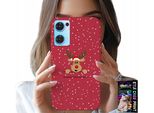 Custodia Per Oppo Reno7 5G - Renna Di Babbo Natale + Vetro