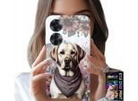 Custodia Per Oppo Reno11 F 5G - Modelli Di Cani Husky + Foil