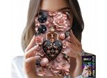 Custodia Per Oppo Reno8 T 4G - Donna Designs Padlock Heart Case + Vetro