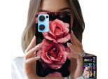 Custodia Per Oppo Reno7 5G - Bellissime Rose Rosa, Disegni Floreali, Custodia