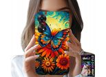 Custodia Per Oppo Reno8 T 4G - Custodia Farfalle Fiori Rose
