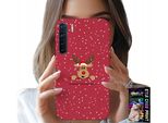 Custodia Per Oppo A91 - Renna Di Babbo Natale + Vetro