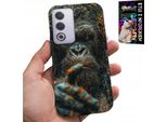 Custodia Per Oppo A80 5G - Scimmia, Scimmia, Gorilla, Animale + Foglio Di Alluminio