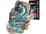 Custodia Per Oppo A79 5G - Segno Zodiacale, Acquario, Astronomia Plecki
